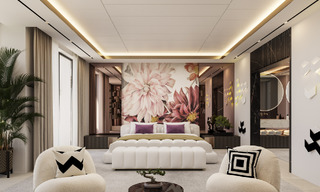 2 Masterpieces, luxury villas for sale, front line Los Flamingos Golf in Marbella - Benahavis 46494 