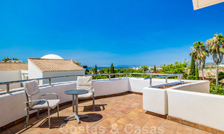 Spacious villa in authentic, Mediterranean architectural style for sale with sea views in a five-star golf resort in Benahavis - Marbella 46666 
