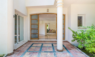 Spacious villa in authentic, Mediterranean architectural style for sale with sea views in a five-star golf resort in Benahavis - Marbella 46667 