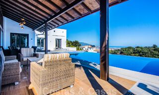 Detached villa for sale in a high position, with panoramic mountain and sea views in an exclusive urbanisation in East Marbella 46952 