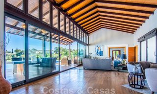 Detached villa for sale in a high position, with panoramic mountain and sea views in an exclusive urbanisation in East Marbella 46959 