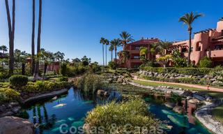 Luxury penthouse for sale in a five-star beachfront residential complex with stunning sea views, on the New Golden Mile between Marbella and Estepona 46624 