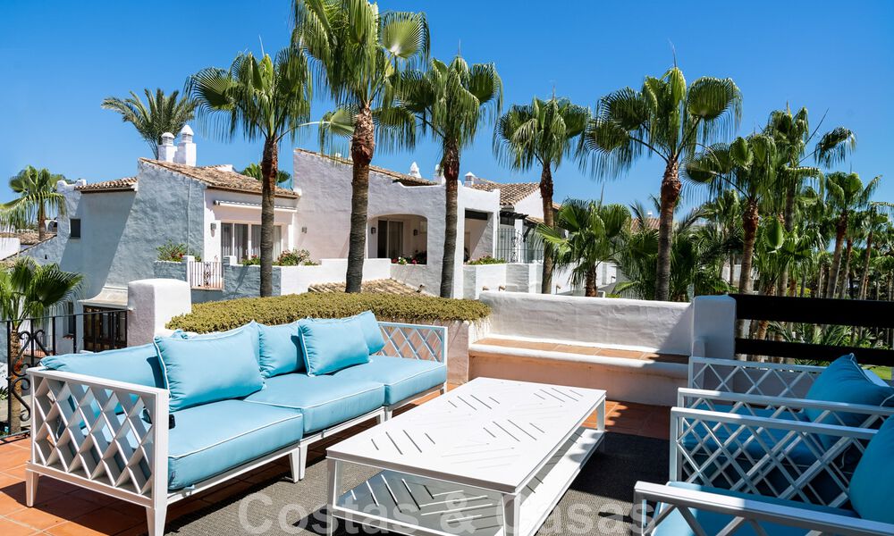 Stunning 4-bedroom penthouse for sale in Puente Romano, on the Golden Mile in Marbella 47759