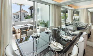Contemporary refurbished penthouse for sale with sea views in Puente Romano, in the heart of the Golden Mile, Marbella 46871 