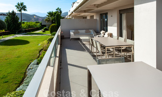 Very spacious, bright and modern 3-bedroom luxury apartment for sale with unobstructed sea views in Marbella - Benahavis 46849 