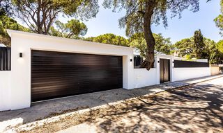 Beautiful, single-storey, modern Andalusian villa for sale, walking distance to the beach in Elviria, east of Marbella centre 46903 