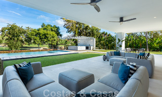 Spacious, sophisticated designer villa for sale, frontline Las Brisas Golf in the heart of Nueva Andalucia, Marbella 47259 