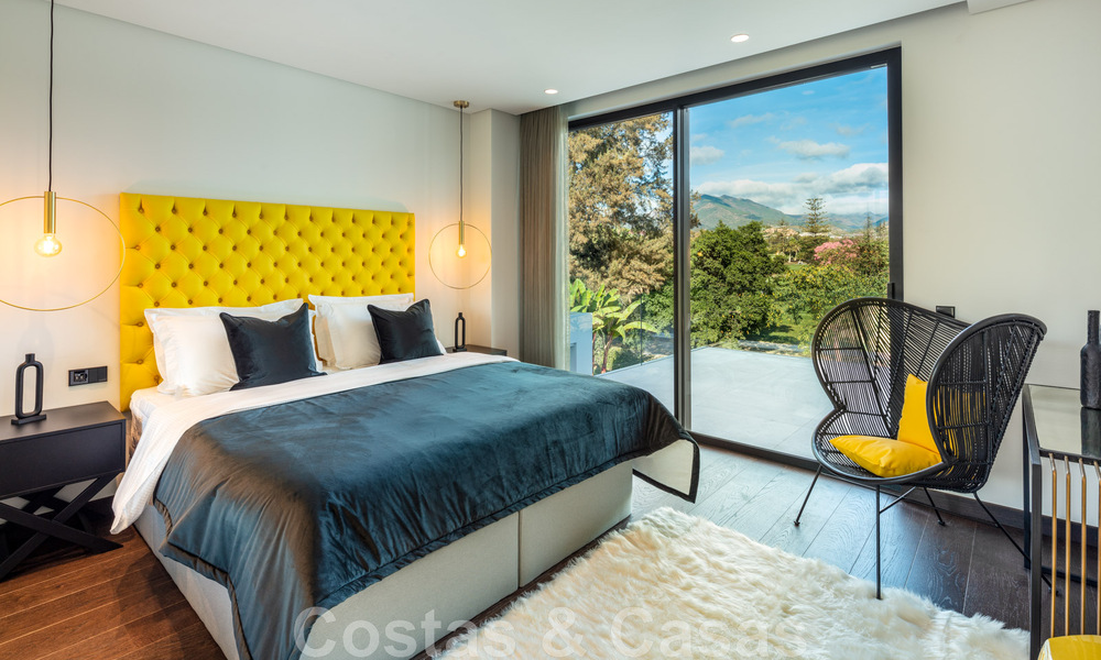 Spacious, sophisticated designer villa for sale, frontline Las Brisas Golf in the heart of Nueva Andalucia, Marbella 47262