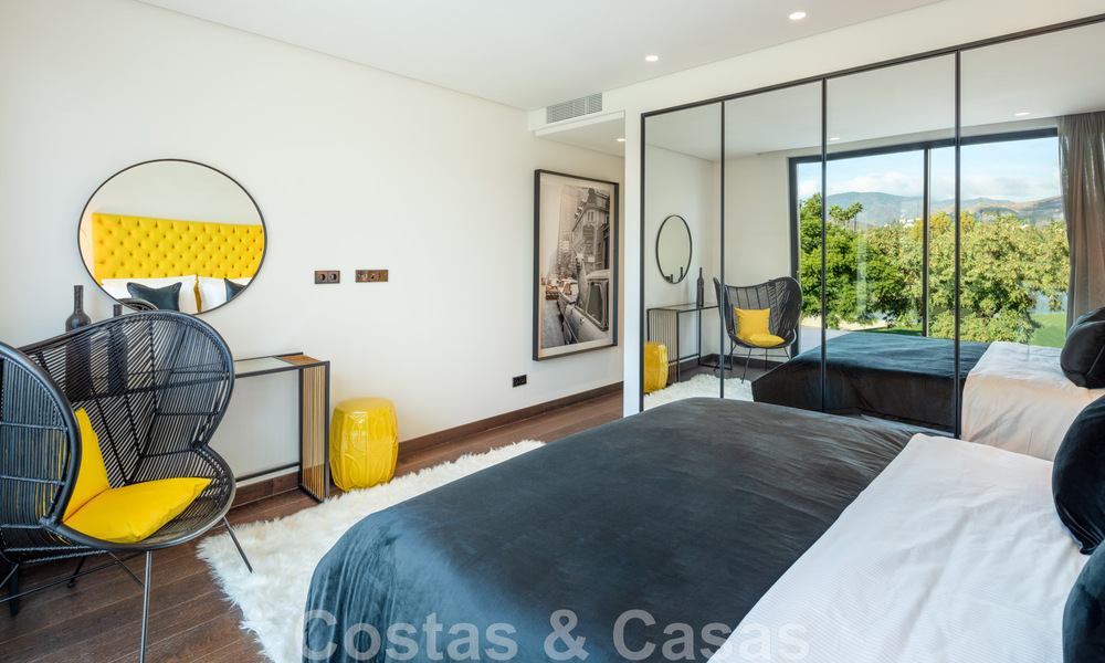 Spacious, sophisticated designer villa for sale, frontline Las Brisas Golf in the heart of Nueva Andalucia, Marbella 47263