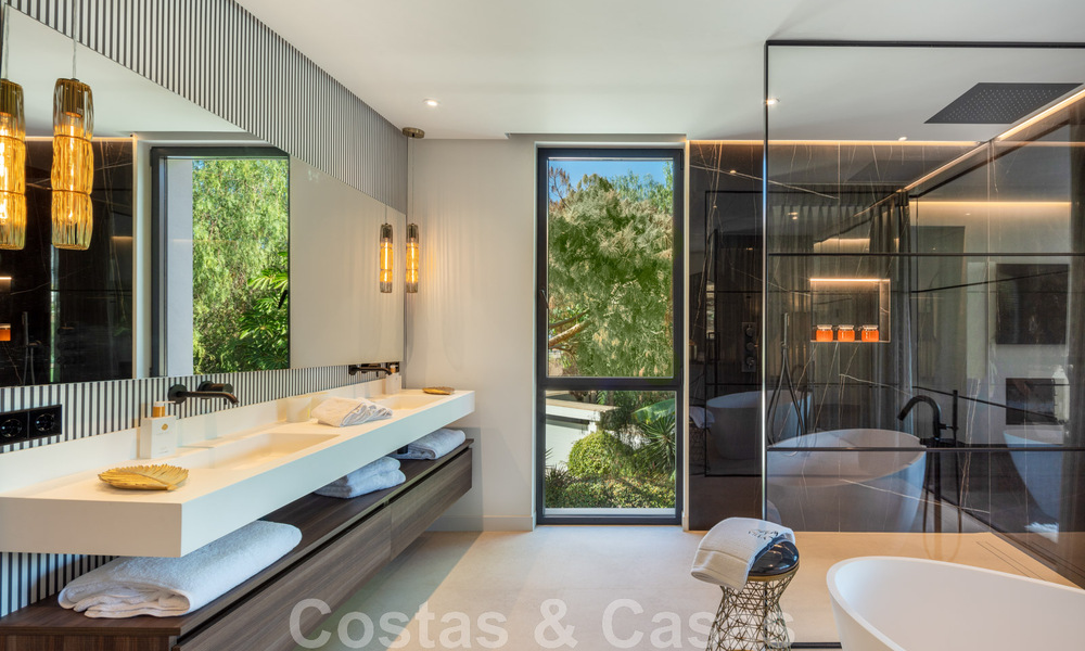 Spacious, sophisticated designer villa for sale, frontline Las Brisas Golf in the heart of Nueva Andalucia, Marbella 47266