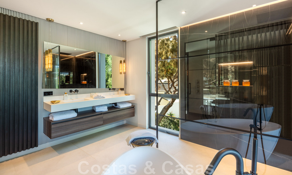 Spacious, sophisticated designer villa for sale, frontline Las Brisas Golf in the heart of Nueva Andalucia, Marbella 47267