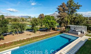 Spacious, sophisticated designer villa for sale, frontline Las Brisas Golf in the heart of Nueva Andalucia, Marbella 47271 