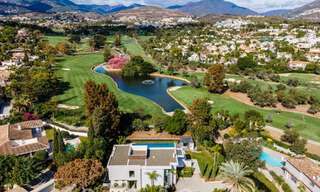 Spacious, sophisticated designer villa for sale, frontline Las Brisas Golf in the heart of Nueva Andalucia, Marbella 47272 