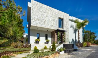 Spacious, sophisticated designer villa for sale, frontline Las Brisas Golf in the heart of Nueva Andalucia, Marbella 47273 