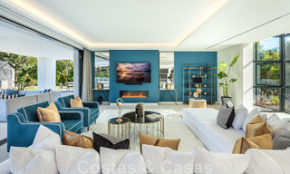 Spacious, sophisticated designer villa for sale, frontline Las Brisas Golf in the heart of Nueva Andalucia, Marbella 47280 