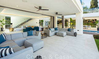 Spacious, sophisticated designer villa for sale, frontline Las Brisas Golf in the heart of Nueva Andalucia, Marbella 47283 