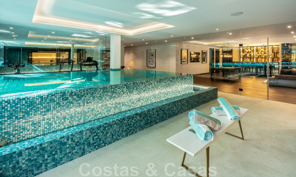Spacious, sophisticated designer villa for sale, frontline Las Brisas Golf in the heart of Nueva Andalucia, Marbella 47298