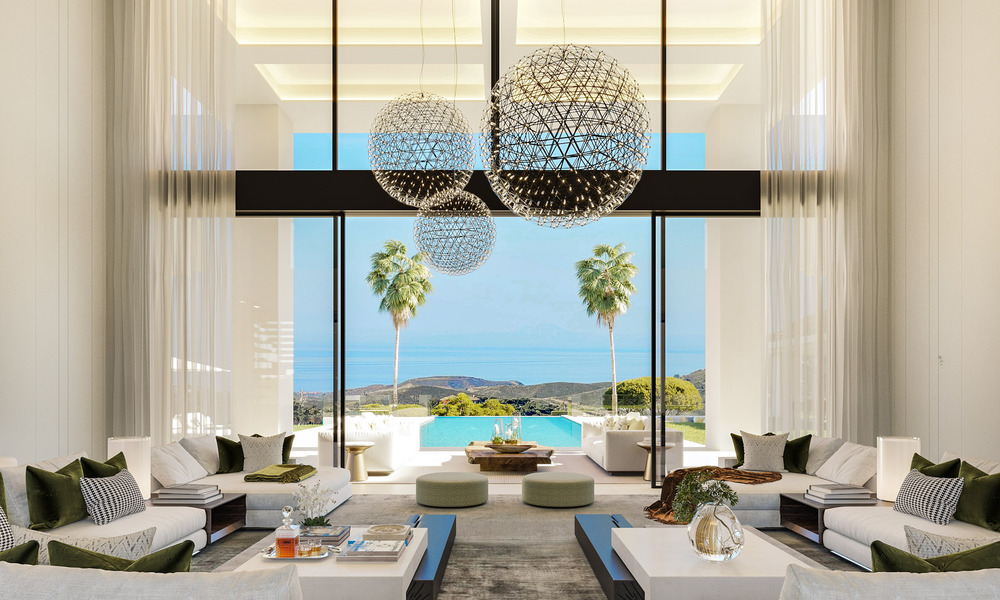 New artistic masterpiece for sale with panoramic sea views in the most exclusive La Zagaleta resort in Benahavis - Marbella 47058