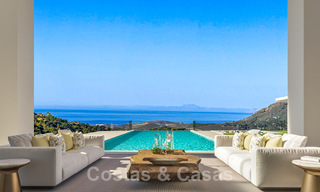 New artistic masterpiece for sale with panoramic sea views in the most exclusive La Zagaleta resort in Benahavis - Marbella 47068 