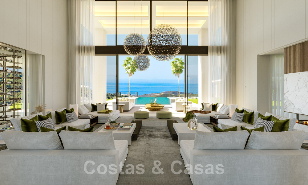New artistic masterpiece for sale with panoramic sea views in the most exclusive La Zagaleta resort in Benahavis - Marbella 47073