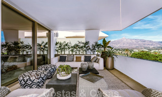 Move-in ready, modern villa for sale decorated by Tom Ford, with panoramic sea views, close to all amenities, in the heart of Nueva Andalucia, Marbella 47212 