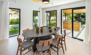 Move-in ready, sophisticated boutique villa for sale within walking distance to the highly desirable Puerto Banus and San Pedro beach, Marbella 47414 