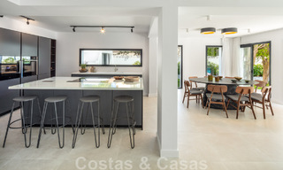 Move-in ready, sophisticated boutique villa for sale within walking distance to the highly desirable Puerto Banus and San Pedro beach, Marbella 47416 