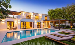 Move-in ready, sophisticated boutique villa for sale within walking distance to the highly desirable Puerto Banus and San Pedro beach, Marbella 47421 