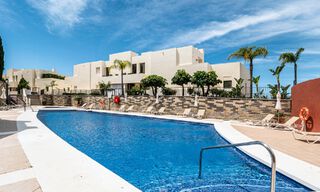 Modern 3 bedroom penthouse for sale, on one level, south facing with sea views in the hills of Los Monteros, East Marbella 47427 