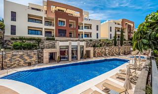 Modern 3 bedroom penthouse for sale, on one level, south facing with sea views in the hills of Los Monteros, East Marbella 47428 