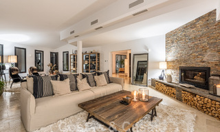 Detached, Andalusian villa for sale with panoramic mountain and sea views in an exclusive urbanisation in East Marbella 47386 