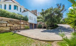 Detached, Andalusian villa for sale with panoramic mountain and sea views in an exclusive urbanisation in East Marbella 47388 