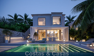 Beautifully renovated Mediterranean-style villa with contemporary design in Nueva Andalucia, Marbella 47472 