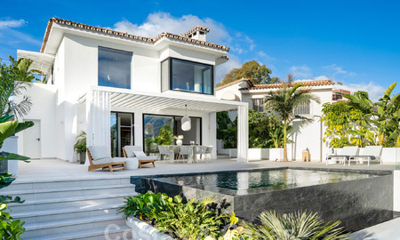 Beautifully renovated Mediterranean-style villa with contemporary design in Nueva Andalucia, Marbella 61254