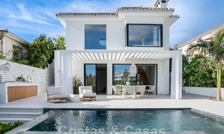 Beautifully renovated Mediterranean-style villa with contemporary design in Nueva Andalucia, Marbella 61256 