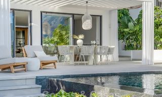 Beautifully renovated Mediterranean-style villa with contemporary design in Nueva Andalucia, Marbella 61262 