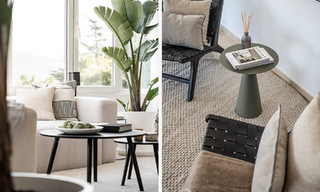 Detached Mediterranean villa for sale within walking distance of amenities overlooking the golf valley and mountain scenery in Nueva Andalucia, Marbella 47557 