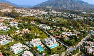 Investment opportunity! Building plot of almost 8.000m² for sale in an exclusive villa area of Nueva Andalucia, Marbella 47610 
