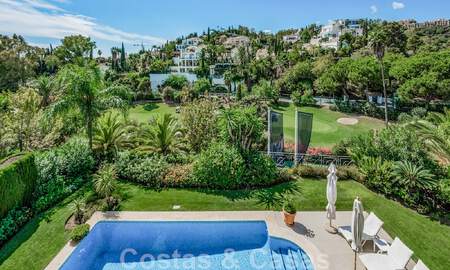 Charming, Andalusian villa for sale with golf course views in coveted residential area in La Quinta, Benahavis - Marbella 47696