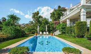 Charming, Andalusian villa for sale with golf course views in coveted residential area in La Quinta, Benahavis - Marbella 47703 