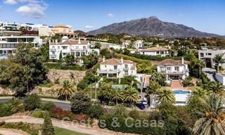Charming, Andalusian villa for sale with golf course views in coveted residential area in La Quinta, Benahavis - Marbella 47712 