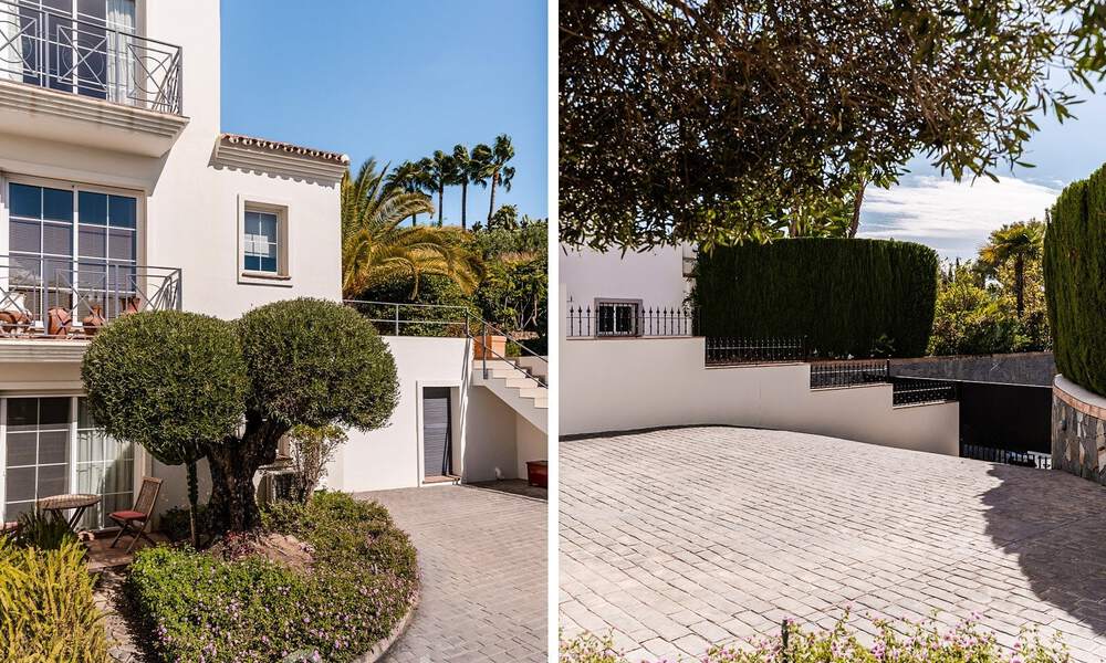 Charming, Andalusian villa for sale with golf course views in coveted residential area in La Quinta, Benahavis - Marbella 47714