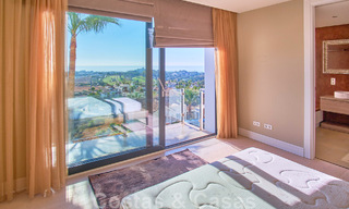 Renovated modern-style villa for sale with stunning sea views in gated community in Marbella - Benahavis 48383 
