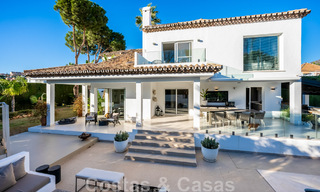 Move-in ready, Andalusian luxury villa for sale in a secure and gated residential area of Nueva Andalucia, Marbella 48171 