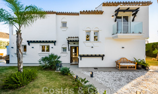 Move-in ready, Andalusian luxury villa for sale in a secure and gated residential area of Nueva Andalucia, Marbella 48172 