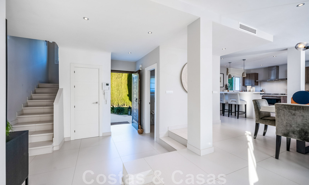 Move-in ready, Andalusian luxury villa for sale in a secure and gated residential area of Nueva Andalucia, Marbella 48186