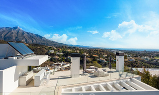 Architectural luxury villa for sale with panoramic sea views, in coveted residential area in La Quinta, Benahavis - Marbella 47956 