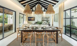 Contemporary, Mediterranean luxury villa for sale in Nueva Andalucia's golf valley, Marbella 47931 