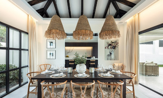 Contemporary, Mediterranean luxury villa for sale in Nueva Andalucia's golf valley, Marbella 47935 