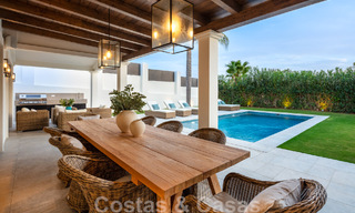 Contemporary, Mediterranean luxury villa for sale in Nueva Andalucia's golf valley, Marbella 47942 